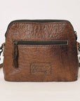 American Darling ADBG666 Coin Purse Hand Tooled Genuine Leather Women Bag Western Handbag Purse