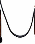 HILASON Western Horse Leather Headstall & Breast Collar Set Brown Sunflower