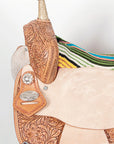 Flex Tree Western Horse Saddle American Leather Trail Barrel By Hilason