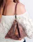 American Darling ADBG669 Wallet Genuine Leather Women Bag Western Handbag Purse