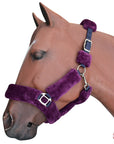 Large Medium Small Hilason Comfort Fleece Nylon Horse Halter