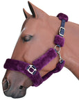 Large Medium Small Hilason Comfort Fleece Nylon Horse Halter