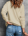 Willa Sequined Nutcracker Doll Casual Sweatshirt