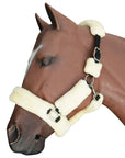 Large Medium Small Hilason Comfort Fleece Nylon Horse Halter