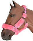 Large Medium Small Hilason Comfort Fleece Nylon Horse Halter