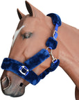 Large Medium Small Hilason Comfort Fleece Nylon Horse Halter