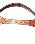 HILASON Western HorseConcho American Leather Headstall