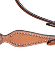 HILASON Western HorseConcho American Leather Headstall