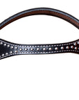 HILASON Western HorseConcho American Leather Headstall