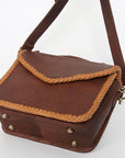 American Darling ADBGD137 Crossbody Genuine Leather Women Bag Western Handbag Purse