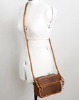 American Darling ADBGD138 Crossbody Genuine Leather Women Bag Western Handbag Purse