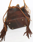 American Darling ADBGD140 Bucket Genuine Leather Women Bag Western Handbag Purse