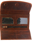 American Darling Wallet Genuine Leather Women Bag Western Handbag Purse