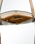 American Darling Envelope Hand Tooled Genuine Leather Women Bag Western Handbag Purse