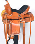 COMFYTACK Western Kids Youth Children Miniature Pony Saddle Leather Trail Tack