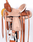 Comfytack Kids Youth Children Miniature Pony Saddle Leather Trail Western Tack