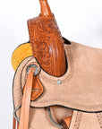 Comfytack Kids Youth Children Miniature Pony Saddle Leather Trail Western Tack