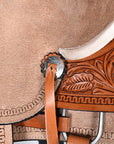 Comfytack Kids Youth Children Miniature Pony Saddle Leather Trail Western Tack