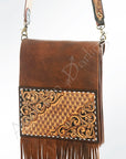 American Darling ADBGA179 Crossbody Hand Tooled Genuine Leather Women Bag Western Handbag Purse