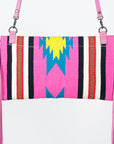 American Darling Hand Tooled Saddle Blanket Genuine Leather Women Bag Western Handbag Purse