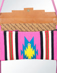 American Darling Hand Tooled Saddle Blanket Genuine Leather Women Bag Western Handbag Purse