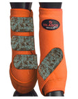 HILASON L M S Horse Front Leg Sport Boots| Printed Sport Boots| Horse Boots