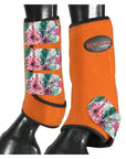 HILASON L M S Horse Front Leg Sport Boots| Printed Sport Boots| Horse Boots
