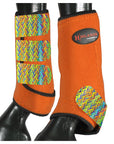 HILASON L M S Horse Front Leg Sport Boots| Printed Sport Boots| Horse Boots