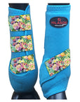 HILASON L M S Horse Front Leg Sport Boots| Printed Sport Boots| Horse Boots