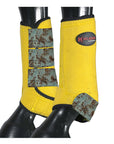 HILASON L M S Horse Rear Hind Leg Sport Boots Printed Hind Rear Leg Boots