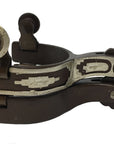 AJ Tack Baby Antique Brown Southwest Spurs