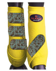 HILASON L M S Horse Front Leg Sport Boots| Printed Sport Boots| Horse Boots