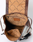 American Darling Hand Tooled Saddle Blanket Genuine Leather Women Bag Western Handbag Purse