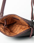 American Darling ADBGZ383 Crossbody Genuine Leather Women Bag Western Handbag Purse
