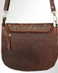 American Darling ADBGZ386 Crossbody Hand Tooled Genuine Leather Women Bag Western Handbag Purse
