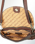 American Darling ADBGZ386 Crossbody Hand Tooled Genuine Leather Women Bag Western Handbag Purse
