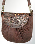 American Darling ADBGZ386 Crossbody Hand Tooled Genuine Leather Women Bag Western Handbag Purse