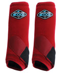 Professionals Choice 2XCOOL Horse Sports Front Boots Pair Crimson Red