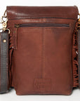 American Darling ADBGH132A Messenger Genuine Leather Women Bag Western Handbag Purse