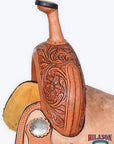 15 In Hilason Western Horse Barrel Racing Trail Pleasure American Leather Saddle
