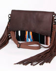 American Darling Cross Body Saddle Blanket Genuine Leather Women Bag Western Handbag Purse