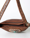 American Darling Hand Tooled Genuine Leather Women Bag Western Handbag Purse