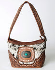 American Darling Hand Tooled Genuine Leather Women Bag Western Handbag Purse