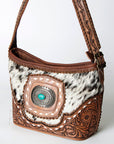 American Darling Hand Tooled Genuine Leather Women Bag Western Handbag Purse