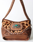 American Darling Hand Tooled Genuine Leather Women Bag Western Handbag Purse