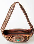American Darling Hand Tooled Genuine Leather Women Bag Western Handbag Purse