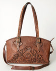 American Darling Hand Tooled Genuine Leather Women Bag Western Handbag Purse