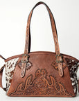 American Darling Hand Tooled Genuine Leather Women Bag Western Handbag Purse
