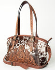 American Darling Hand Tooled Genuine Leather Women Bag Western Handbag Purse