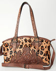 American Darling Hand Tooled Genuine Leather Women Bag Western Handbag Purse